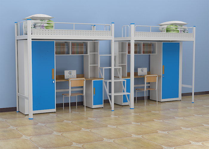 宿舍公寓床，雙層鐵床，單層鐵床的適用范圍