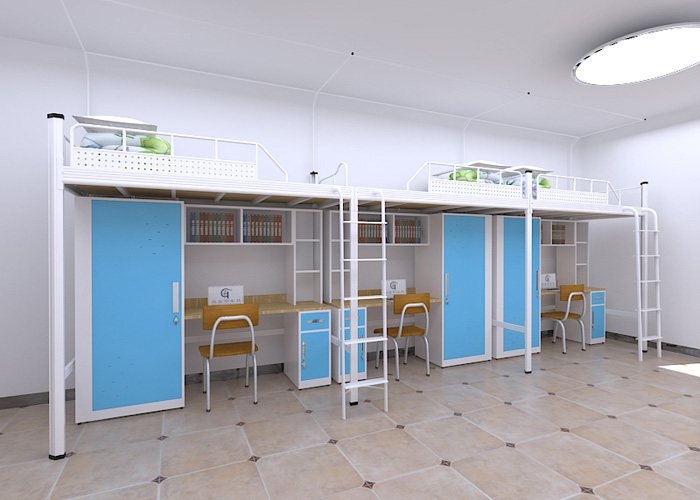 采購(gòu)鐵床上下鋪公寓床要注意穩(wěn)固性和安全性！