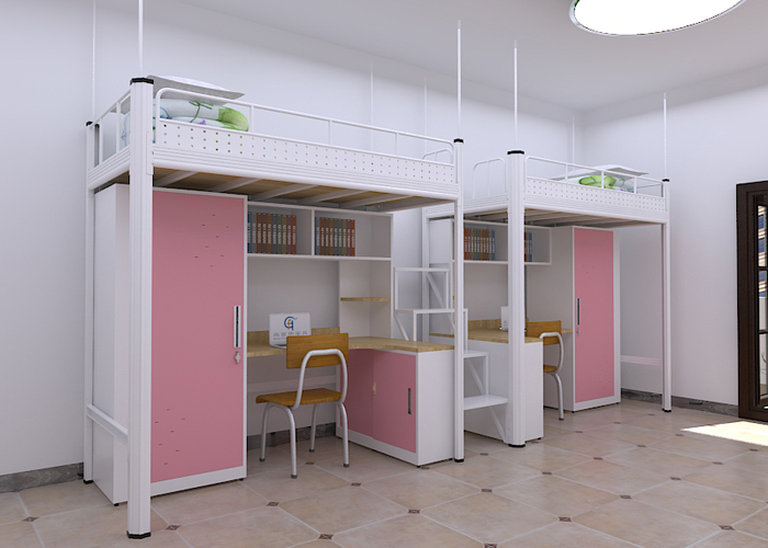 20套起批雙層公寓床，享受東莞市學(xué)生公寓床廠家的批發(fā)價(jià)