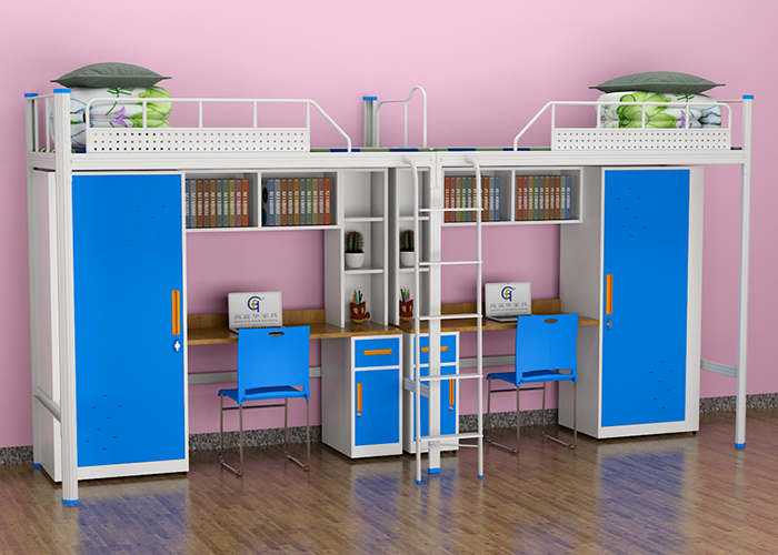 廣東學(xué)校公寓床應(yīng)怎么采購 采購校用連體公寓床