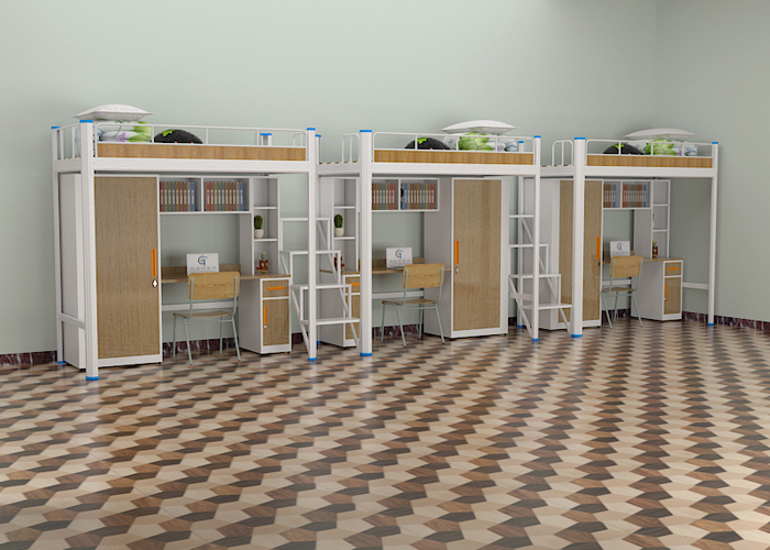 學(xué)校宿舍公寓床價(jià)格哪家便宜？組合公寓床批發(fā)哪家好？