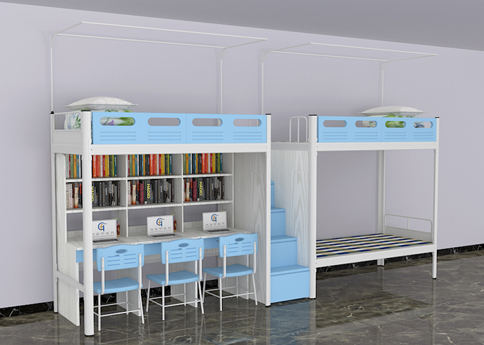 想要安全環(huán)保穩(wěn)固的學(xué)生公寓床么？來(lái)這家學(xué)校公寓床廠家看看吧