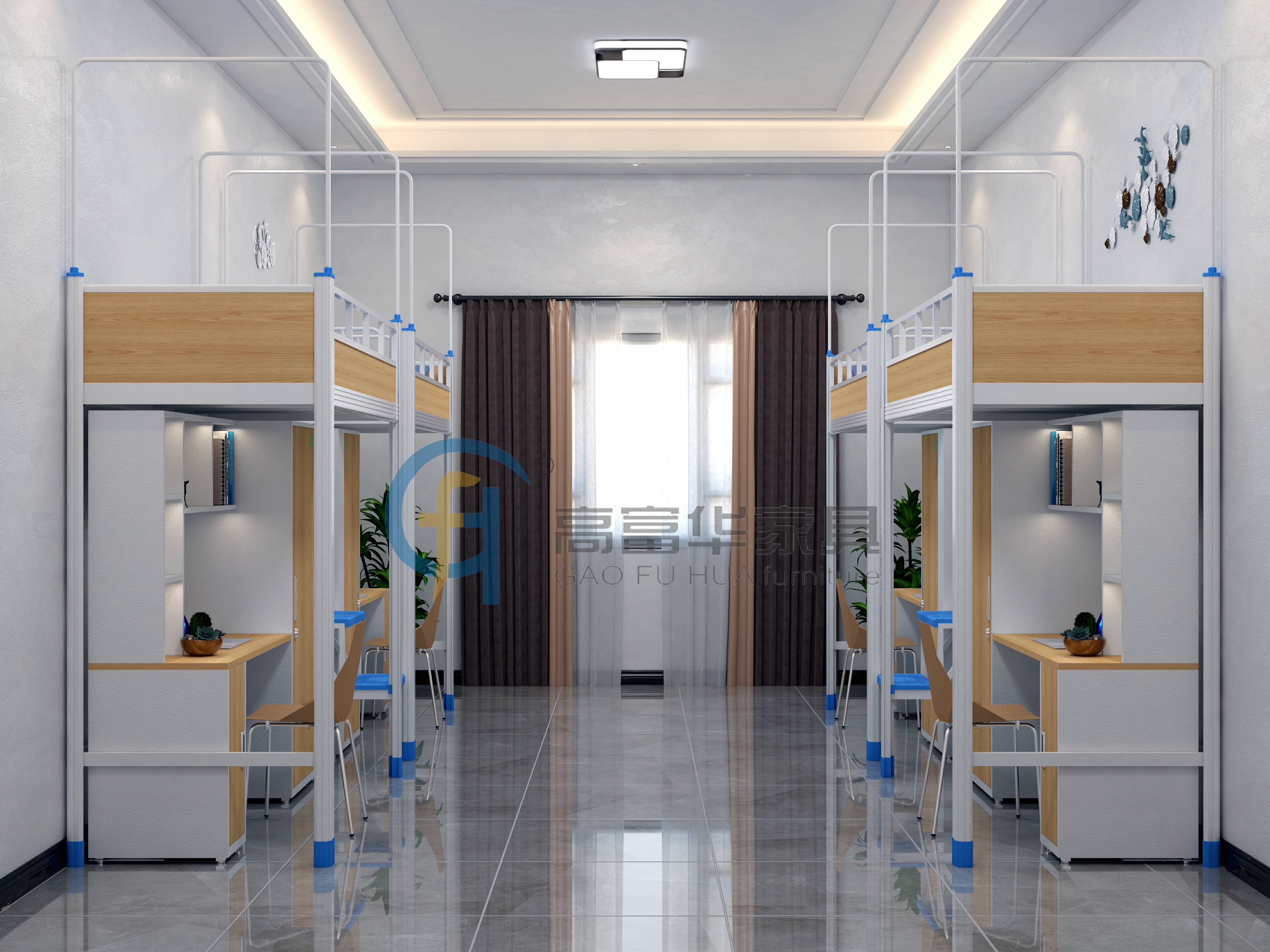 為什么大家喜歡用鐵架床上床下桌？