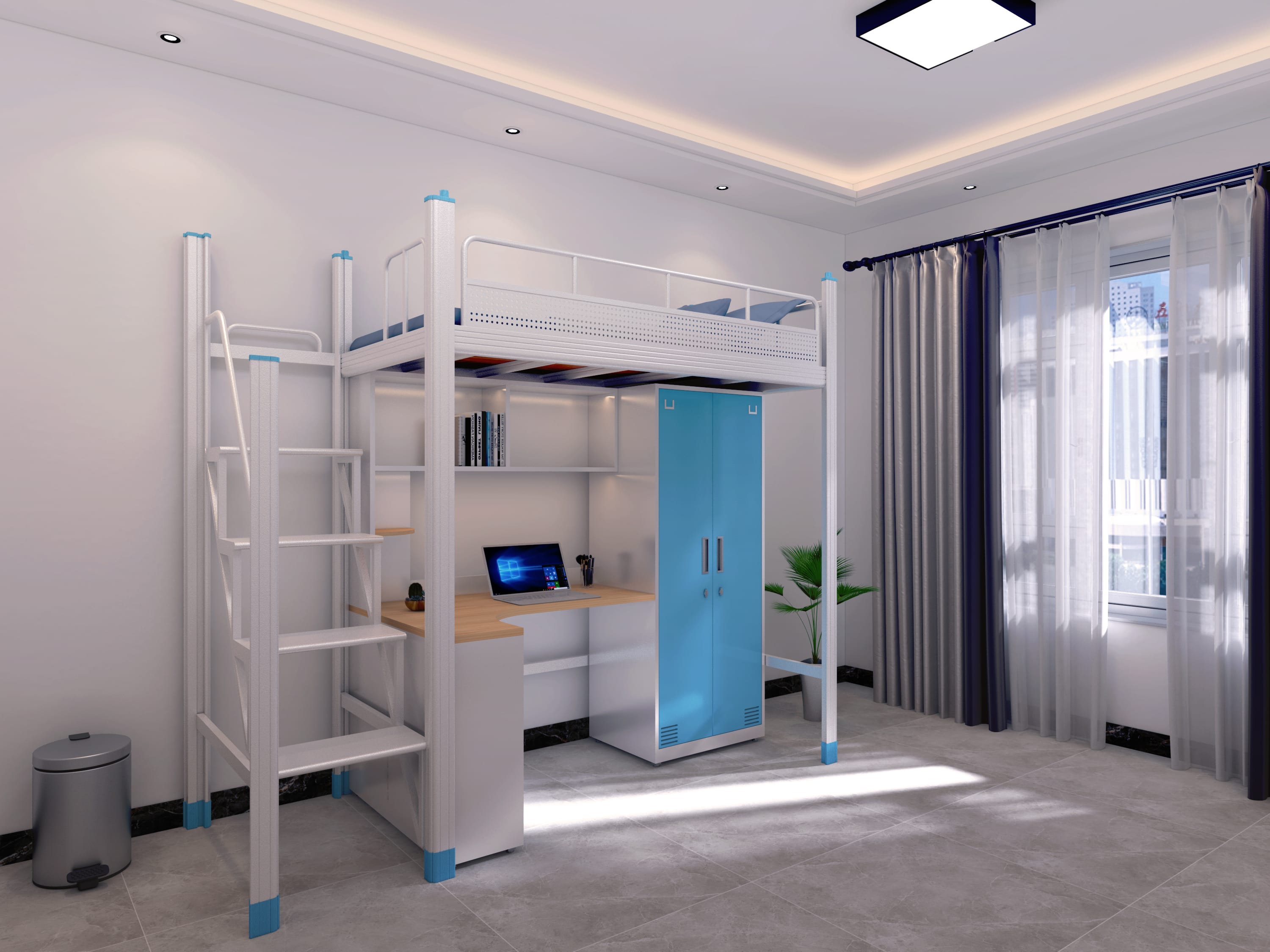 標(biāo)準(zhǔn)學(xué)生公寓床-GH-G-120